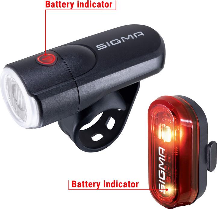 Actual product image Sigma Sport Aura 30/Curve (30 lm)