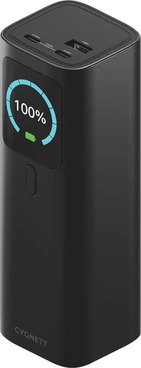 Actual product image Cygnett HighPWR 27K Laptop Powerbank Black (with Case) (27000 mAh, 148 W, 74 Wh)