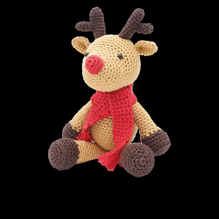 Actual product image Hardicraft Reindeer Rudolf - Crochet Set