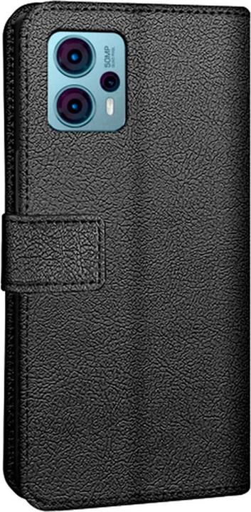 Actual product image Just in Case Pu-Leather Book Cover Black Motorola Moto G13 (Motorola Moto G13)