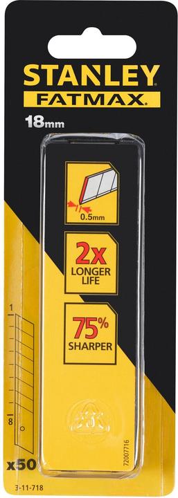 Produktbild Stanley Abbrechklinge FatMax™ 18 mm (Ersatzklinge)