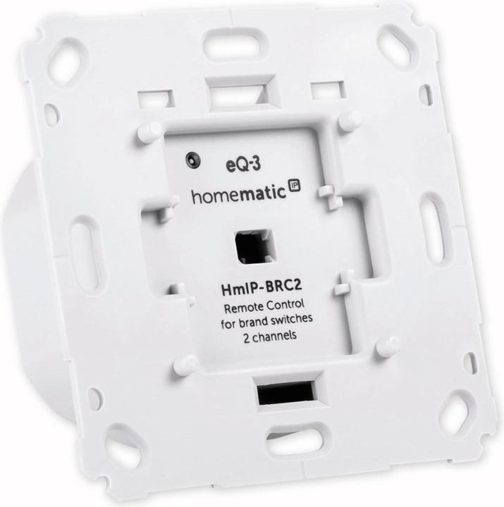 Actual product image Homematic IP Wall push-button 2-fold (Switch actuator)