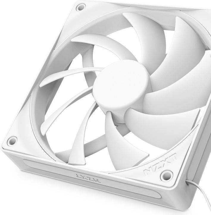 Produktbild NZXT Q-Serie F120Q Lfter White 120mm RF-Q12SF-W2 (120 mm, 1 x)
