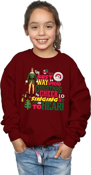 Produktbild Elf Christmas Cheer Sweatshirt Mädchen (116)