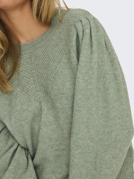 Produktbild JdY Rundhals Gerippte Ärmelbündchen Raglan-Ärmel Pullover Strickpullover (S)