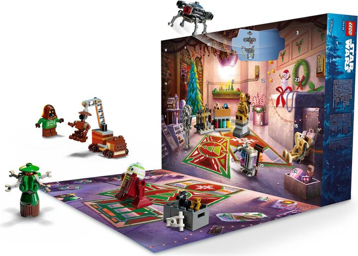 Actual product image LEGO Advent Calendar 2025 (LEGO Star Wars, 75418)