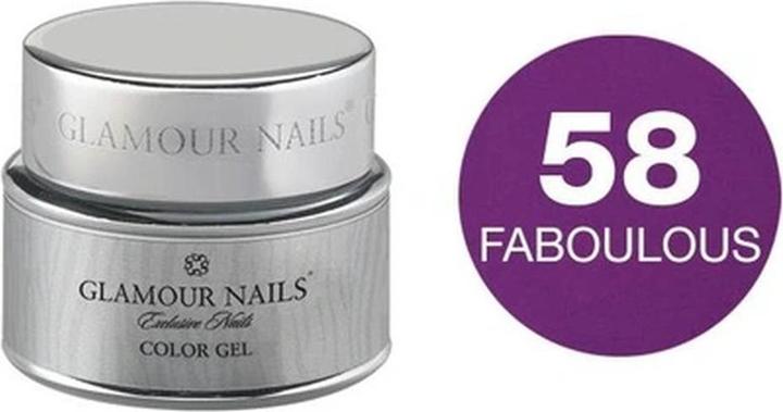 VIP Glamour Color Gel 58 - 5 Milliliters (58)