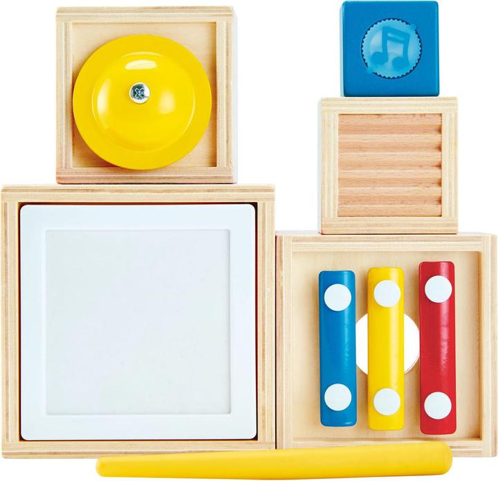 Produktbild Hape Musik-Stapelwürfel (Deutsch)