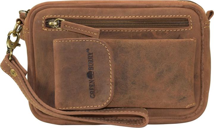 Greenburry Vintage Herrentasche Leder 22 cm