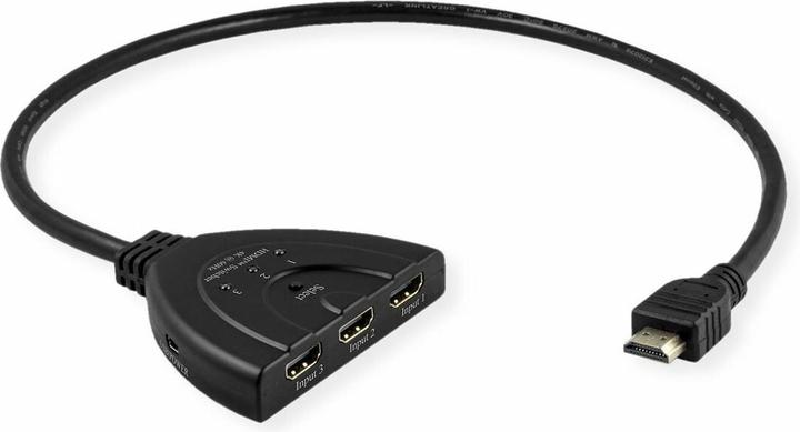 Value Commutatore HDMI 3x1, 4K60Hz