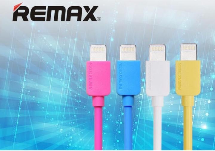 Actual product image Remax Lightning High Speed Charge & Sync USB Cable (1.50 m, 65 W)