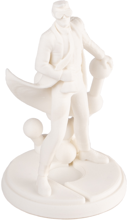 Produktbild Polymaker PolyTerra (PLA, 1.75 mm, 1000 g, Weiss)
