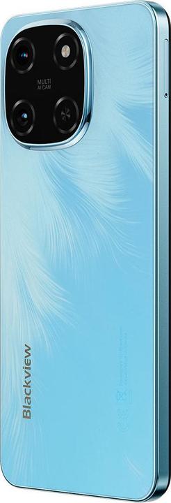 Produktbild Blackview Color 6 (Double Sim - 6.67"- 256 Go, 8 Go RAM) Bleu (256 GB, Bleu, 6.67", Hybrid Dual SIM, 4G)