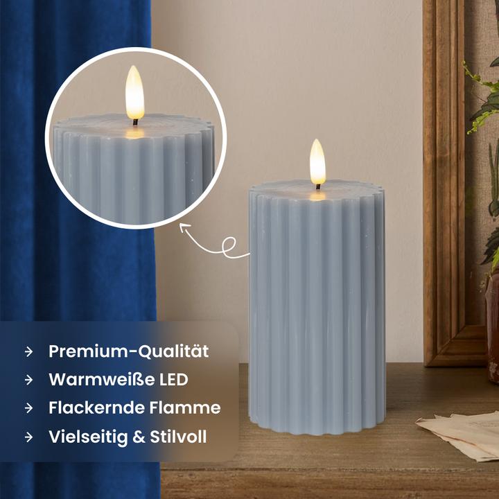 Actual product image Star Trading LED Pillar Candle Flame Stripe (1 x)