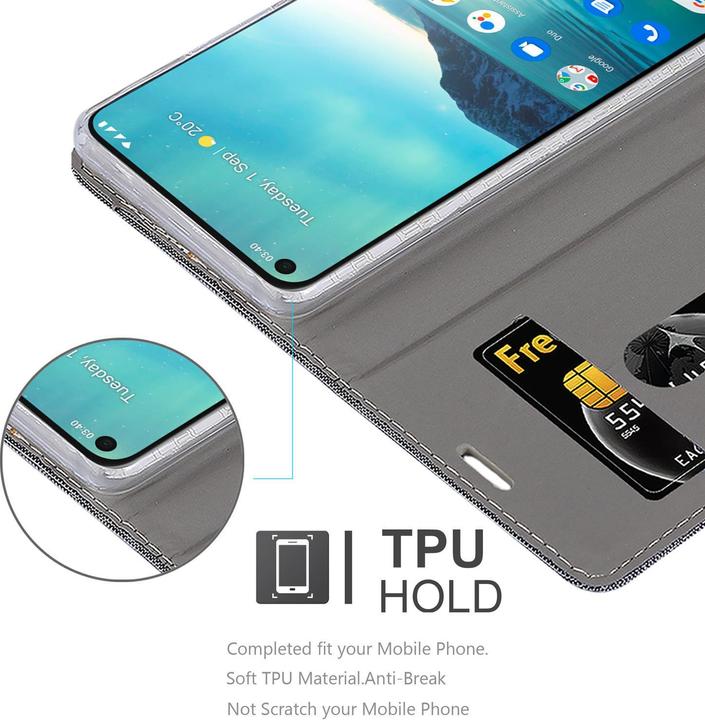 Actual product image Cadorabo Book Jeans Optics Cover (Nokia 5.3)