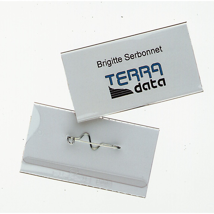 Actual product image Durable Name badges