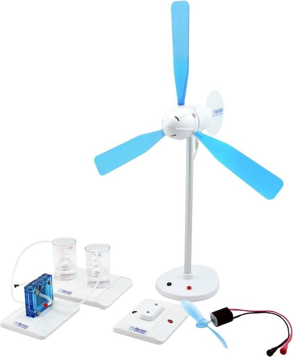 Productafbeelding Horizon Educatief FCJJ-56 Wind naar Waterstof Science Kit Brandstofcel, Windenergie Experiment