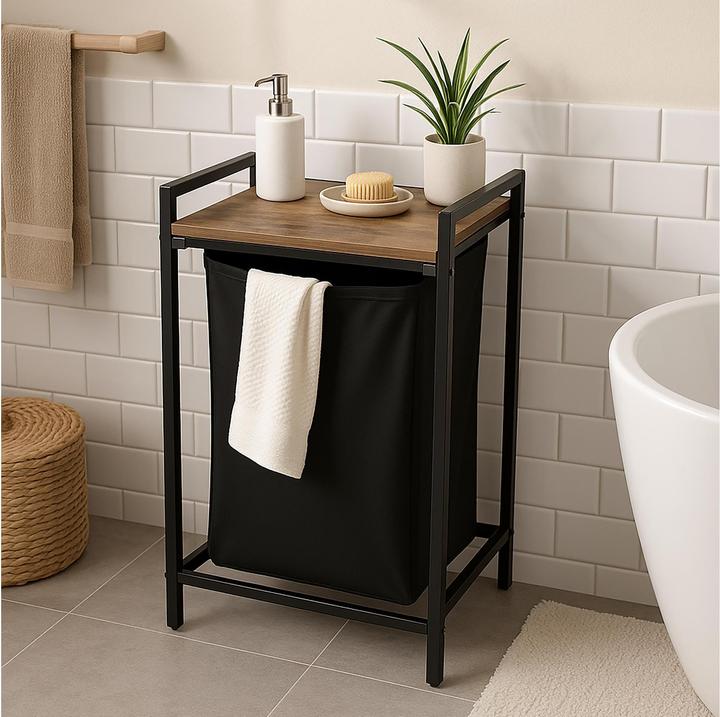 Actual product image Relaxdays laundry bin (65 l)