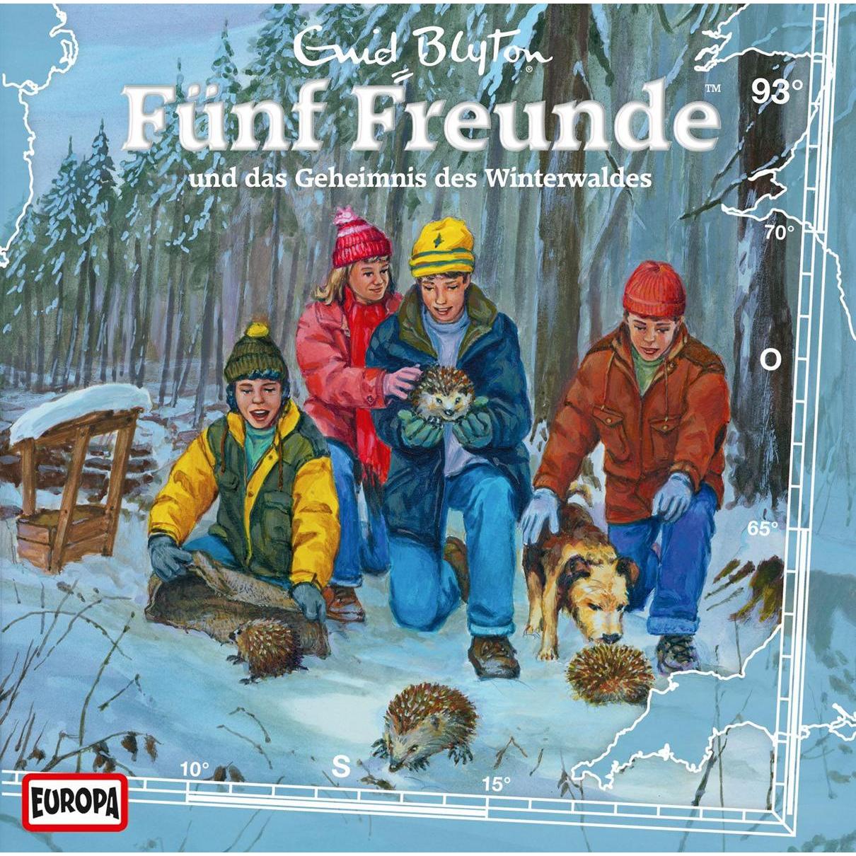 Fünf Freunde 093 und das Geheimnis des Winterwaldes, Hörbücher von Enid Blyton