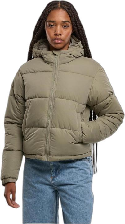 Actual product image Urban Classics Peached Puffer Jacket With Hood (S)
