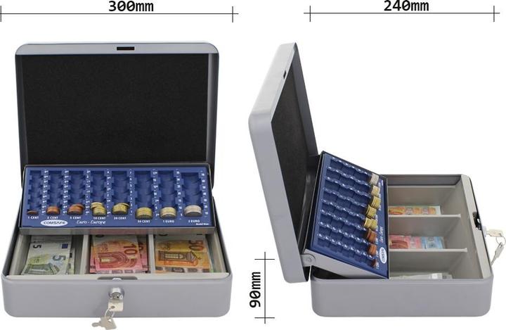 Produktbild Rottner Geldkassette Pro Box Two