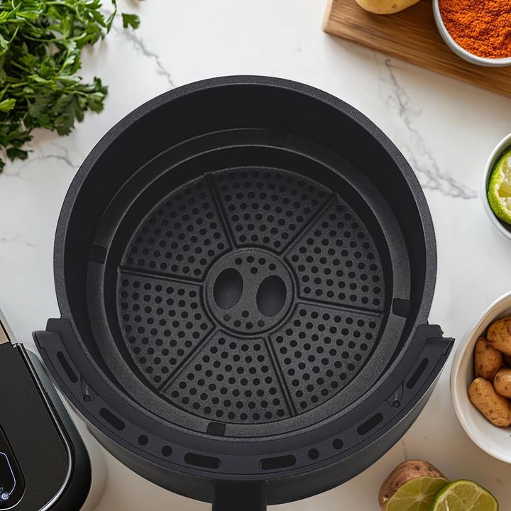 Produktbild Juanita Ölfreie Heissluftfritteuse mit Glasfenster, 12 Automatikprogrammen und digitaler Touchbedienung