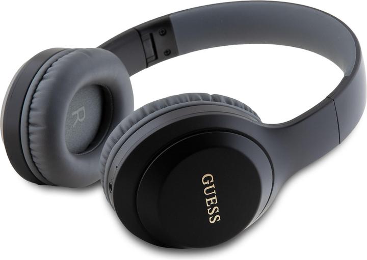 Produktbild Guess Classic Silver Logo Bluetooth Stereo Headphone - black (30 h, Kabellos)