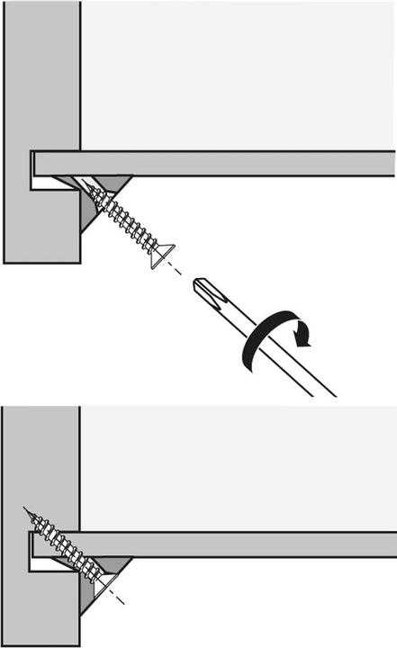 Produktbild Hettich Rückwandverbinder RV 8, Kunststoff weiss (200 Stk.)