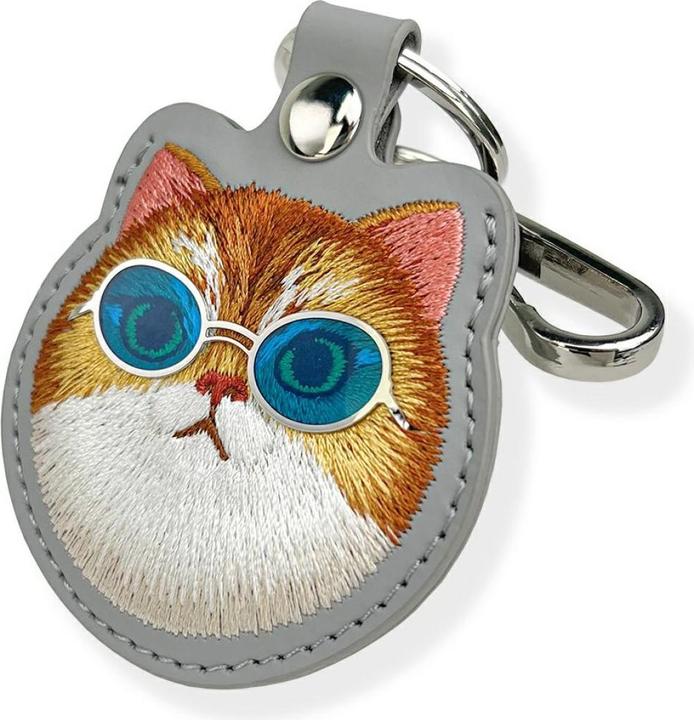 Produktbild Nimmy Case locator Glasses Cool Cat grey
