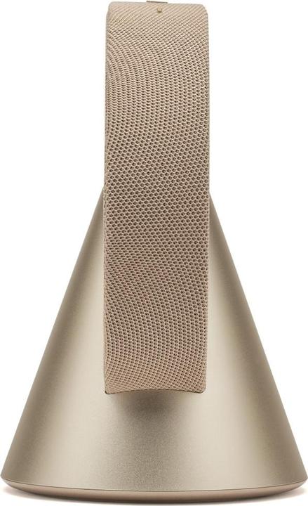 Productafbeelding Lexon Bluetooth speaker Conic Aluminium gold (12 h)