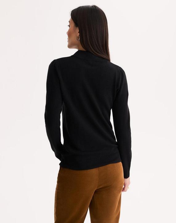 Produktbild Anne Weyburn Stehkragenpullover aus weichem Strick (40)