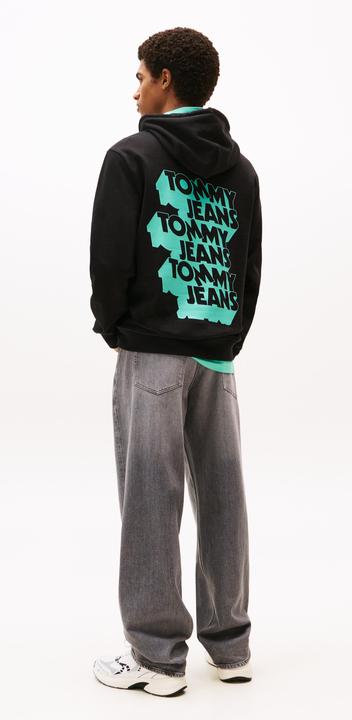 Produktbild Tommy Jeans Tjm Stack Back Logo Hoodie Ext (L)