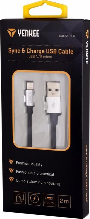Immagine prodotto Yenkee Cavo USB-Micro USB da 2 m (2 m)