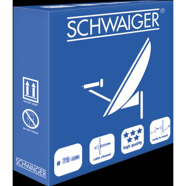 Thumbnail - Schwaiger SPI1000.0 (Parabolantenne, 40.80 dB, DVB-S / -S2), SAT Spiegel + SAT Antennen, Grau