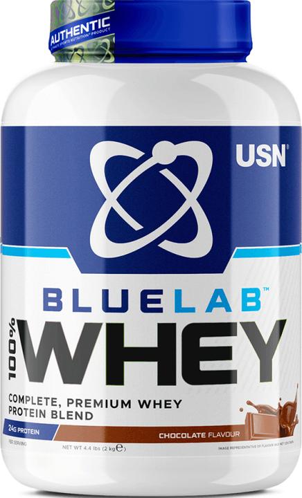 Actual product image USN Blue Lab 100% Whey Protein (Chocolate, 1 x, 2000 g)