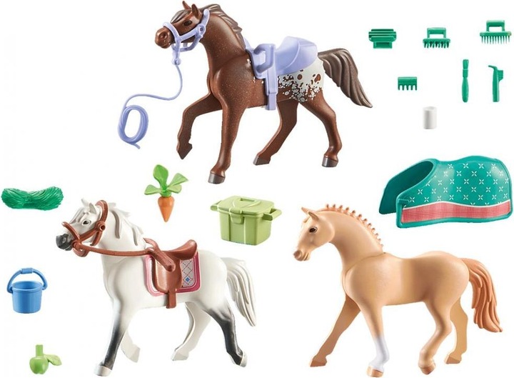 Actual product image Playmobil Riding therapy & veterinary practice (71352, Playmobil Horses of Waterfall)