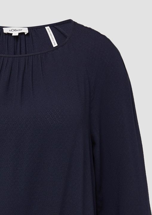 Immagine prodotto s.Oliver Bluse Strukturierte Viskose-Bluse mit Raff-Details (34)