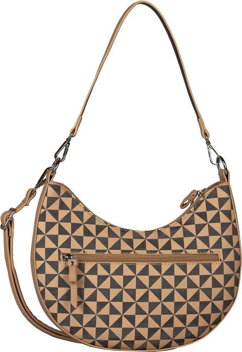 Nero stampato (taupe/nero)