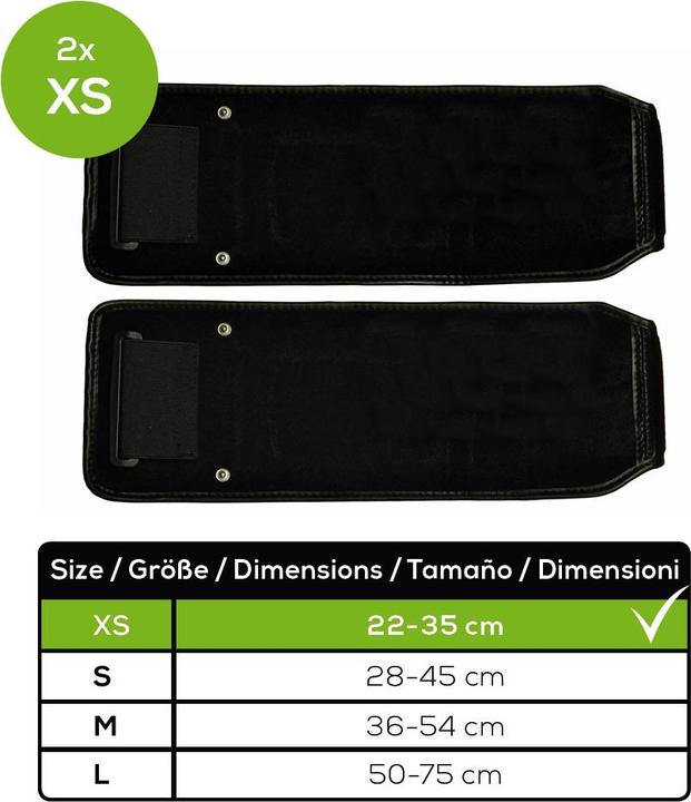 Produktbild Beurer 2 EMS Manschetten Grösse XS für homeSTUDIO Muskelstimulationsgerät