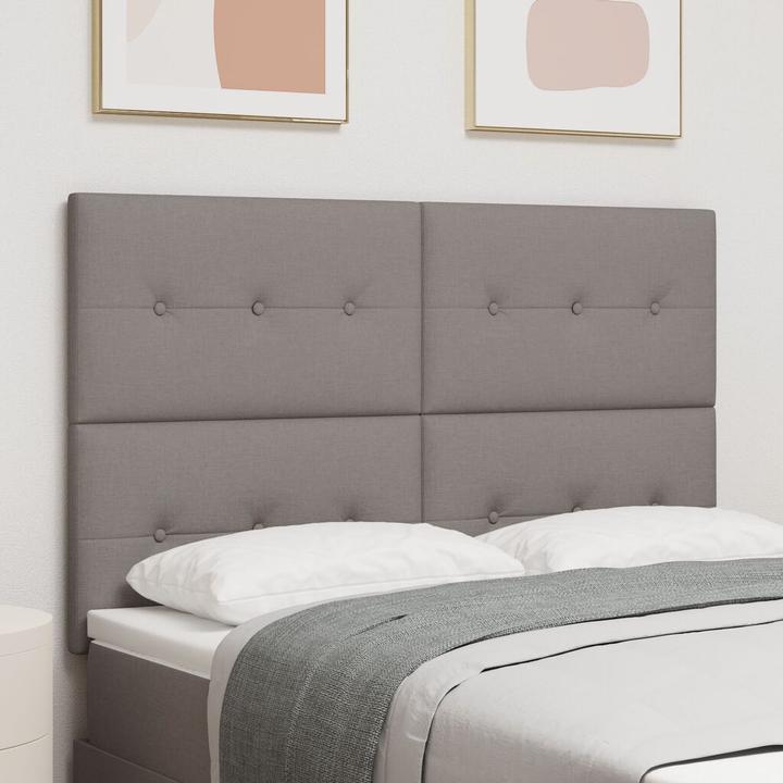 Produktbild vidaXL Polstertes Bett Kopfteil (7 x 7 x 128 cm)