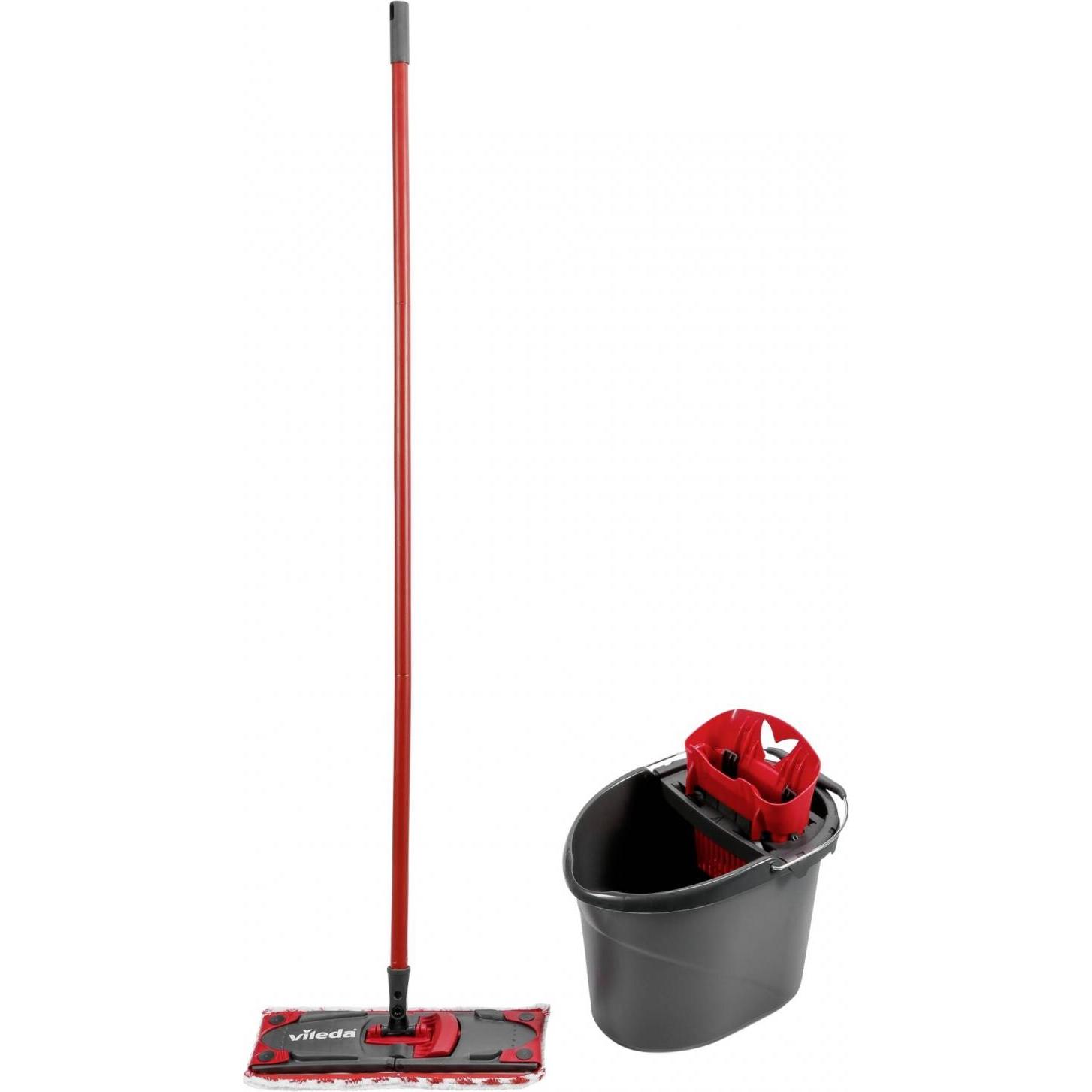 Vileda Revolution Box, Utensili pulizia, Rosso, Nero