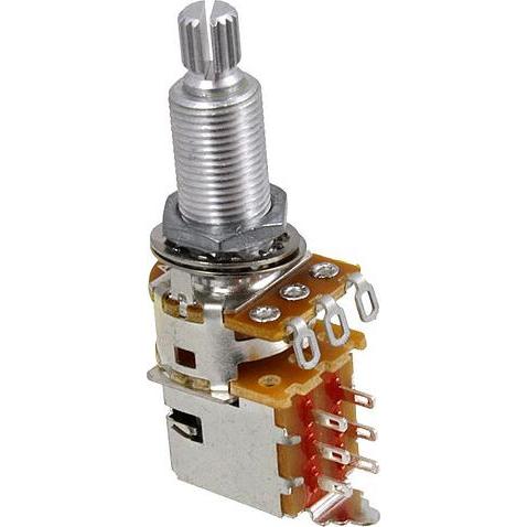 AllParts AP EP 4286-000 Push/Pull Poti 500K log. (Instrumenten Ersatzteile), Zubehör Instrumente