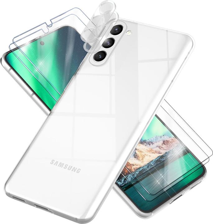 Actual product image Nalia Clear silicone case with 2x display & camera protection (Samsung Galaxy S23)