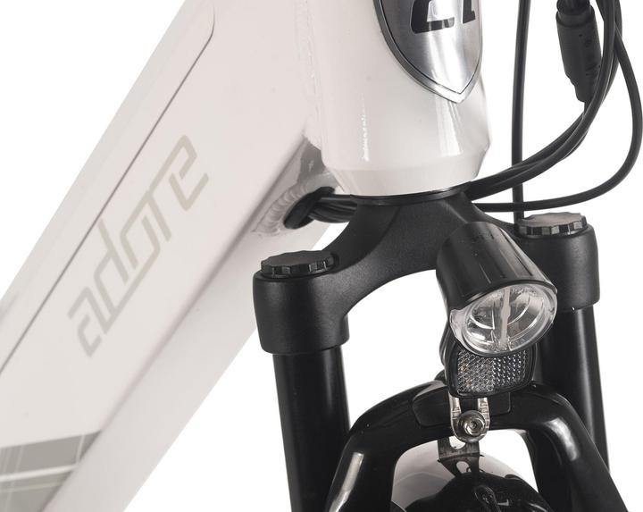 Produktbild Adore E-Trekkingbike 28" Alu Trekking E-Bike ATR-180 Heckmotor 50NM / 15Ah Glacier White (48 cm)