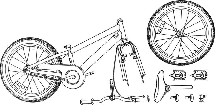 Actual product image vidaXL Mountainbike