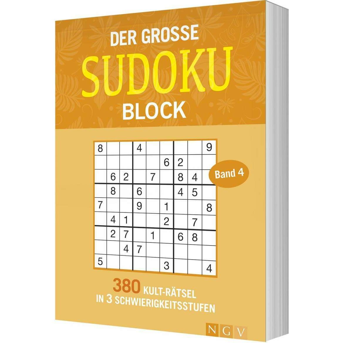 Der grosse Sudokublock Band 4, Sachbücher