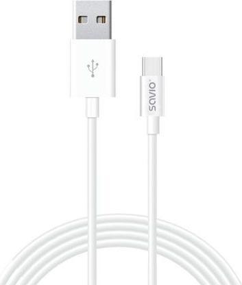 Actual product image Savio USB Cable - USB TYP-C 5A 1M CL-126 White (1 m, USB 2.0)