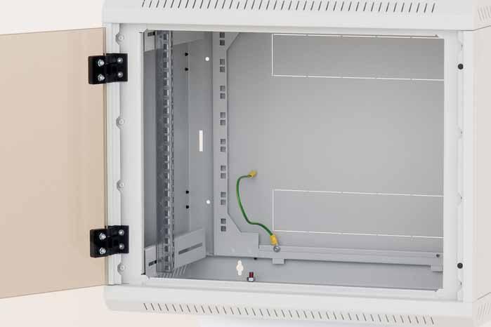 Actual product image Triton RBA-09-AS6-CAX-A1 Rack 9U Wall Mounted Shelf (10.87 RU, 19 inch rack)