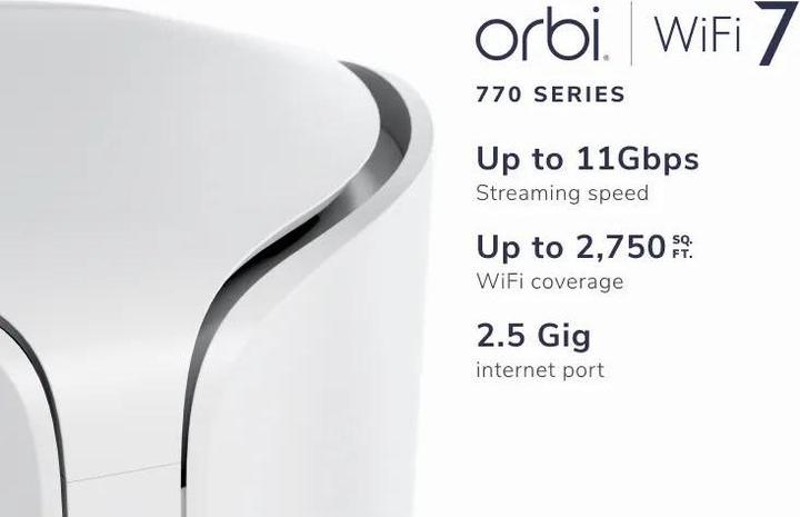 Immagine prodotto Netgear Orbi RBE770 Mesh WiFi 7 Satellit