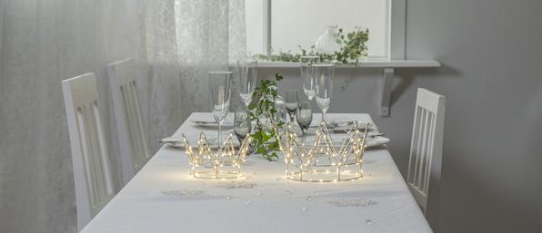 Image du produit Star Trading Décoration de table en forme de couronne